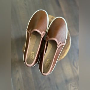 KEDS Double Decker Leather Slip On